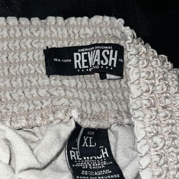 Beige linen pants - Picture 3 of 3